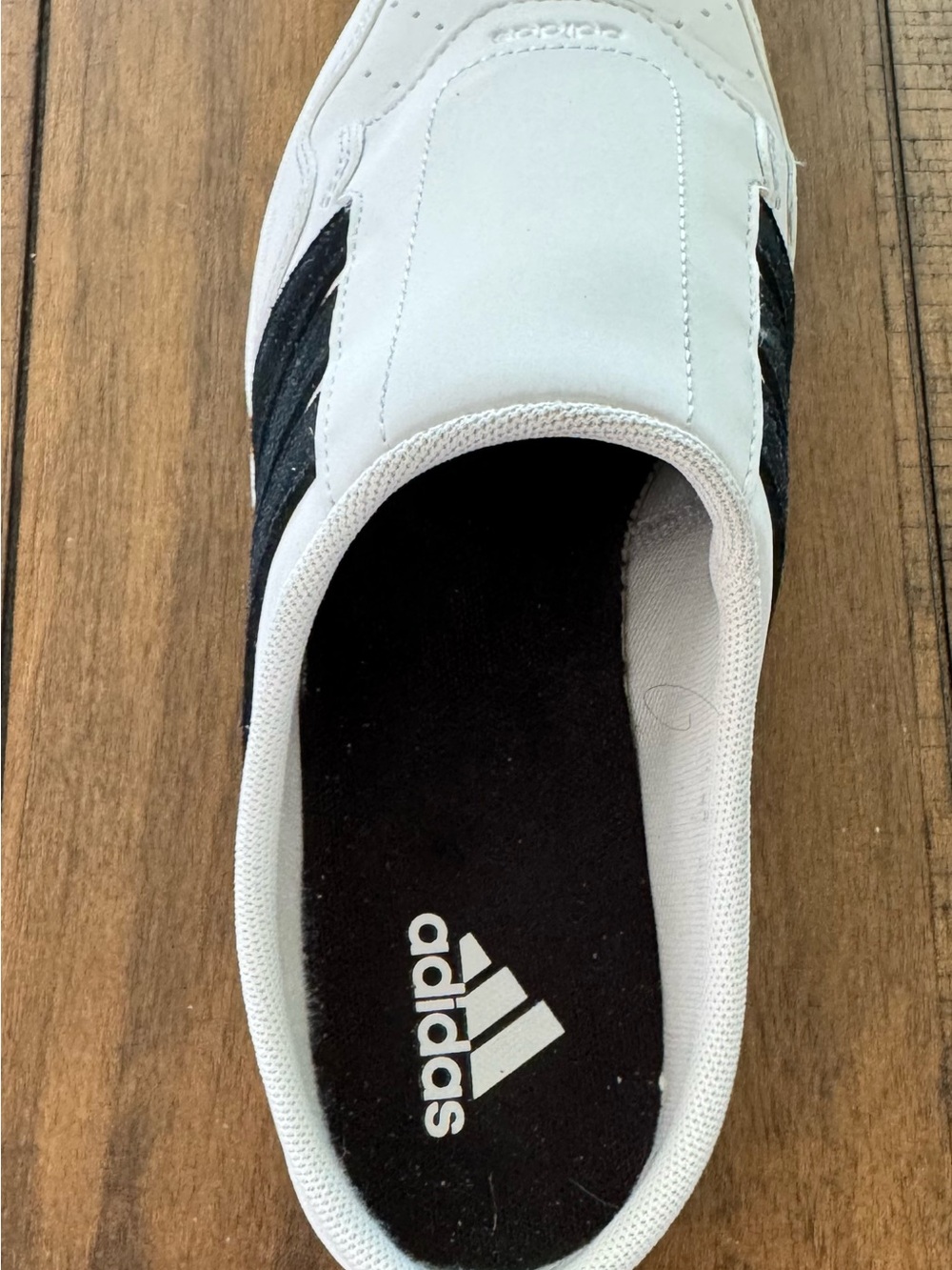 Adidas Hoops 4.0 Mule Crystal White Sneakers Size 8.5 - Picture 4 of 13